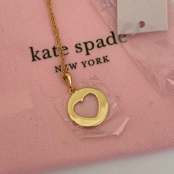 Kate Spade Heart Necklace - Picture 2 of 5